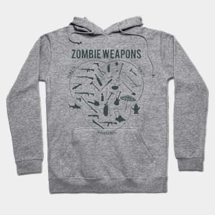 Zombie weapons Hoodie